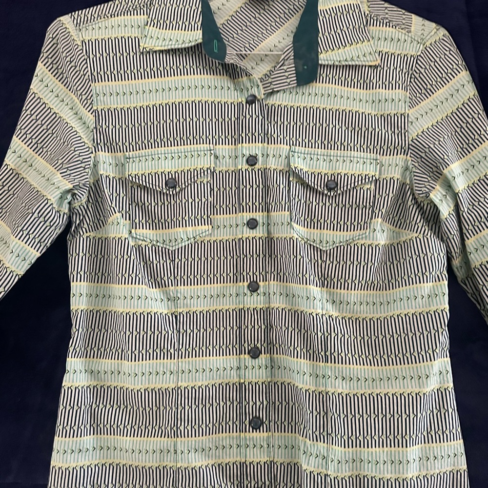 Cruel girl Patterned Button-Up Shirt